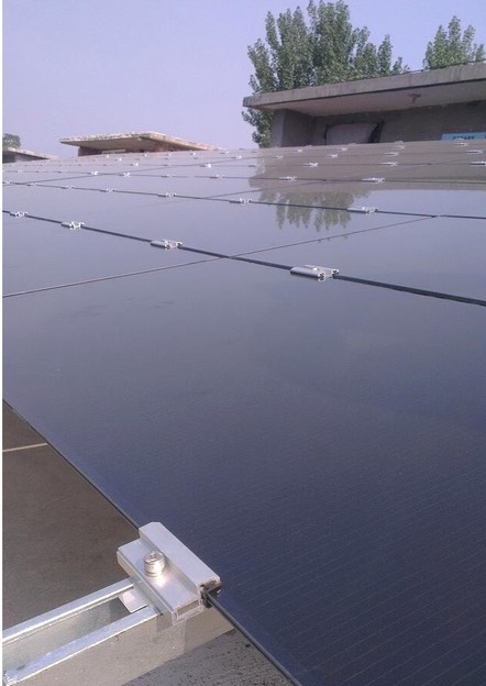 Thinfilm roof +clamp